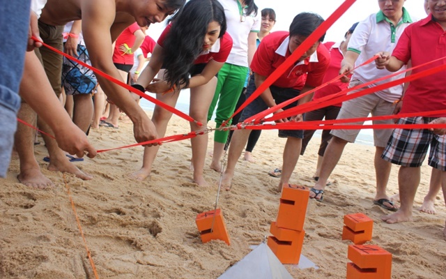 Tổ chức team building biển uy tín, chuyên nghiệp, giá tốt nhất