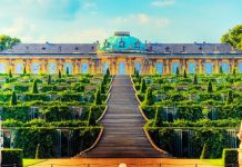 Choáng ngợp trước vẻ đẹp tráng lệ của cung điện Sanssouci nổi tiếng Đức Choáng ngợp trước vẻ đẹp tráng lệ của cung điện Sanssouci nổi tiếng Đức